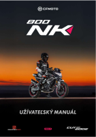 CFMOTO 800NK - Uzivatelsky manual SK 2025 